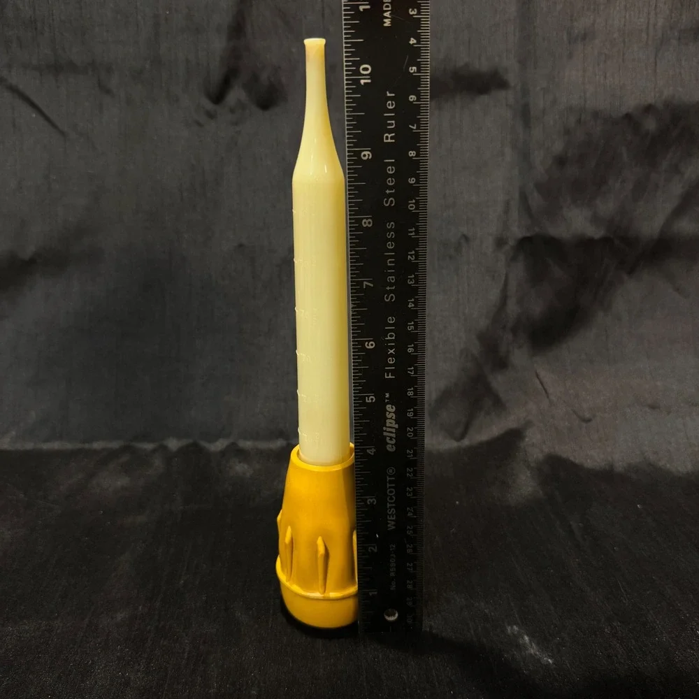 Vintage Foley Nylon Turkey Baster Yellow Rubber Bulb Retro Kitchen Tool 10.5 in